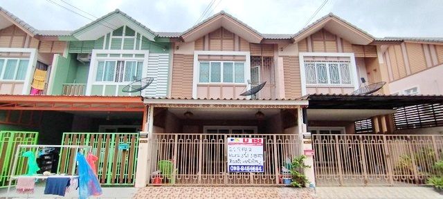 ขายทาวน์เฮาส์ - ขายทาวน์เฮ้าส์ สุขนิเวศ 5 พุทธบูชา วัดหลวงพ่อโอภาสี สุขสวัสดิ์ 26 จอดรถได้ 2-3 คัน