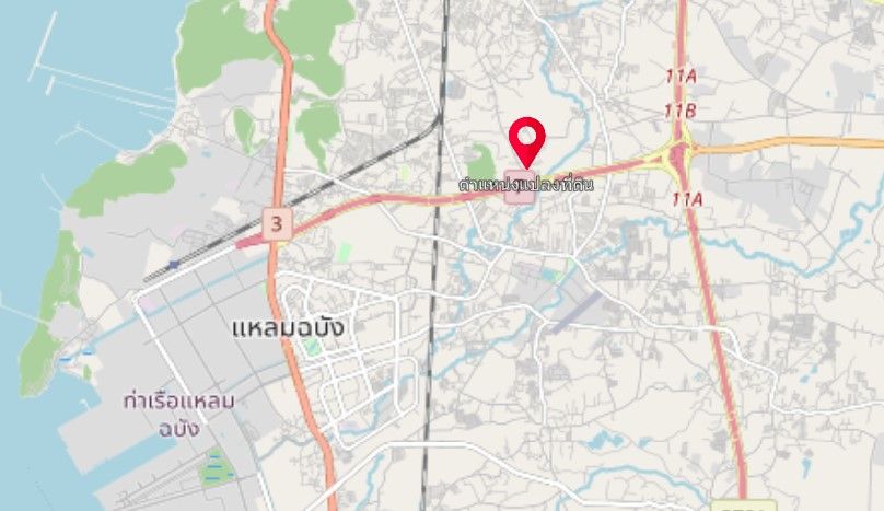 ขายที่ดิน - ขายที่ดิน 9 ไร่ ใกล้ท่าเรือแหลมฉบัง ศรีราชา ชลบุรี ราคาไร่ละ 7,500,000