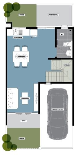 ขายทาวน์เฮาส์ - ขายทาวน์เฮ้าส์ เจ้าของขายเอง พร้อมเฟอร์นิเจอร์บางอย่าง
