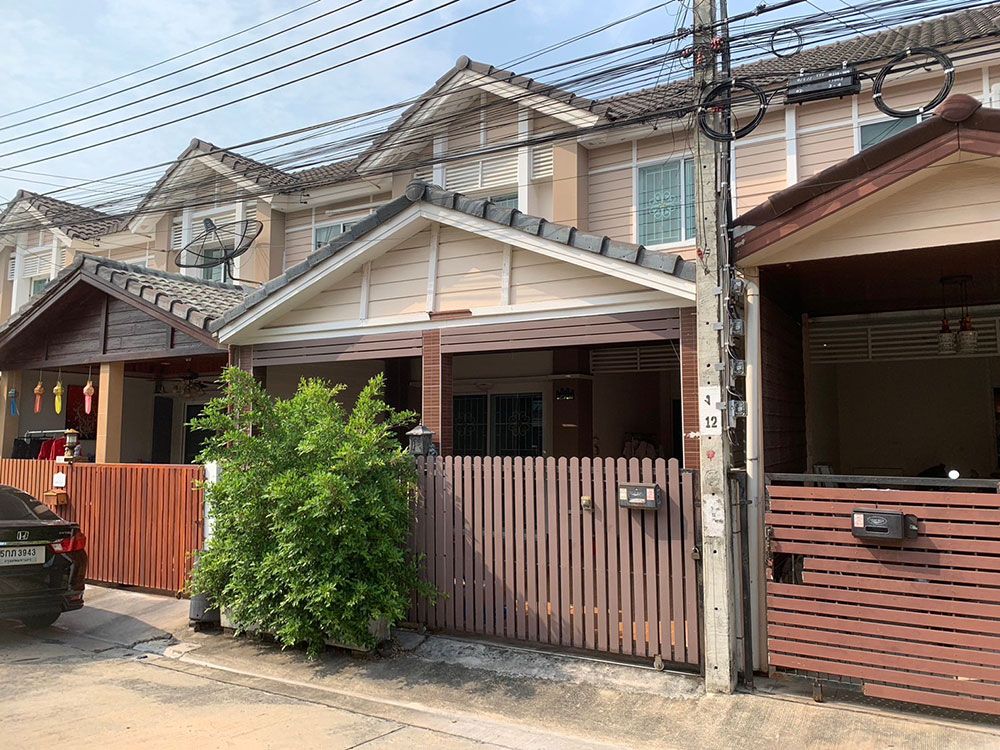 ขายทาวน์เฮาส์ - ขาย ทาวน์เฮ้าส์ 2 ชั้น พฤกษาวิลล์ 50/1 รามคำแหง ซ.ราษฎร์พัฒนา (ซอยมิสทีน)