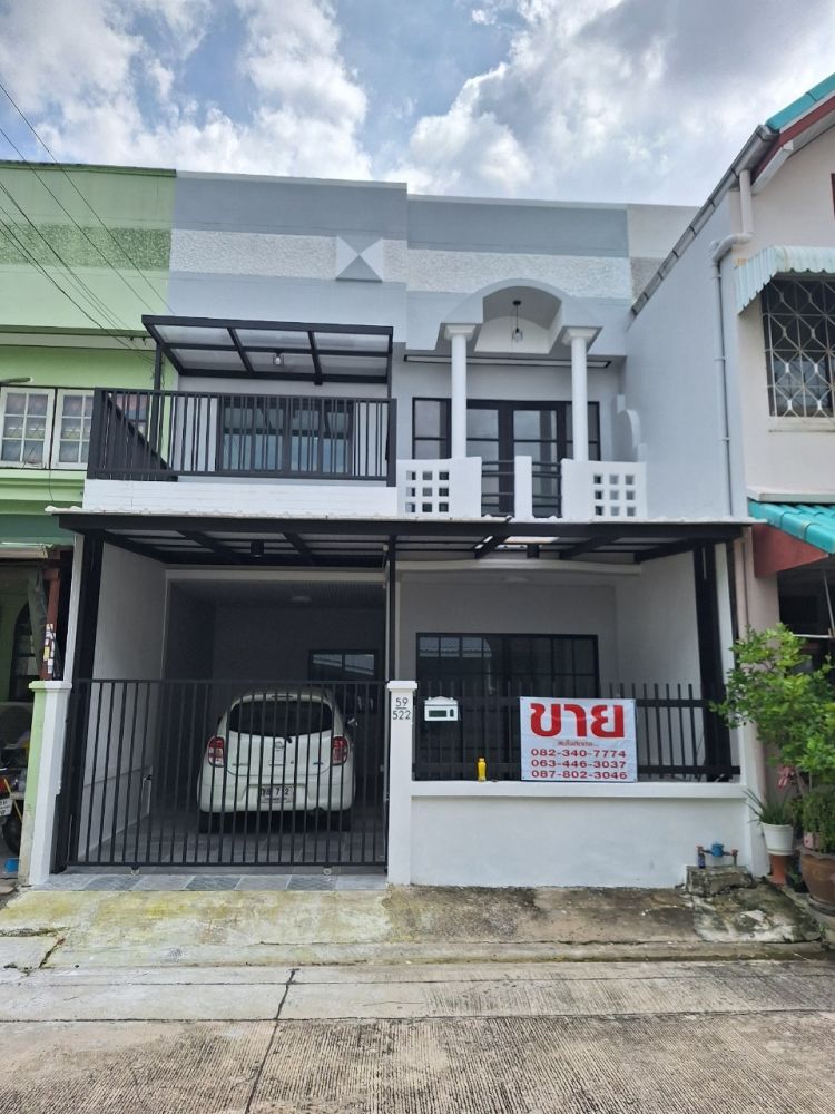 ขายทาวน์เฮาส์ - เจ้าของขายเอง ทาวเฮาส์ หมู่บ้านณัฐกานต์ เพชรเกษม112 ใกล้เดอะมอล์บางแค 15 นาที