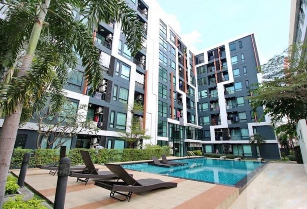 ขายคอนโด - ขายคอนโดย่านรามคำแหง ลิปป์ คอนโด วิวสระว่ายน้ำ เจ้าของขายเอง 1ห้องนอน 1ห้องน้ำ 1ห้องครัว 1ห้องนั่งเล่น