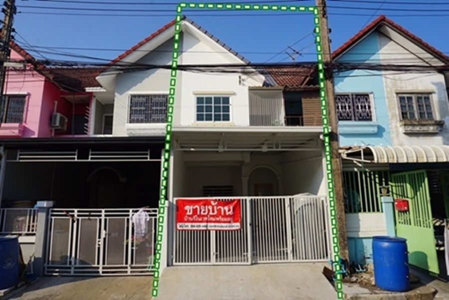 ขายทาวน์เฮาส์ - ขายทาวน์เฮาส์หมู่บ้านคลองสามชัยพฤกษ์ ปากซอย รีโนเวทเหมือนใหม่ พร้อมอยู่ 2 ชั้น 17 ตร.ว สไตล์ มูจิมินิมอล