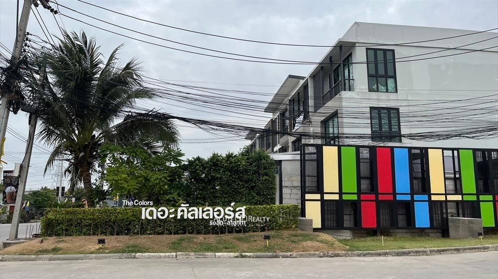 ขายทาวน์เฮาส์ - ขายทาวน์เฮ้าส์/ทาวน์โฮม 2 ชั้น โครงการเดอะ คัลเลอร์ส พรีเมี่ยม รังสิต-ลำลูกกา