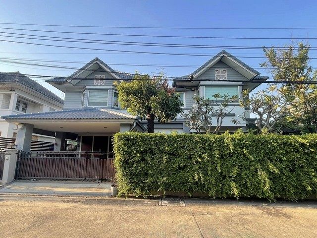 ขายบ้าน - ให้เช่าบ้านเดี่ยว 2 ชั้น 61.7 ตรว. โครงการอารียาชบา ซอยนวลจันทร์ 56 ถนนนวลจันทร์ ต่อเติมพร้อมอยู่