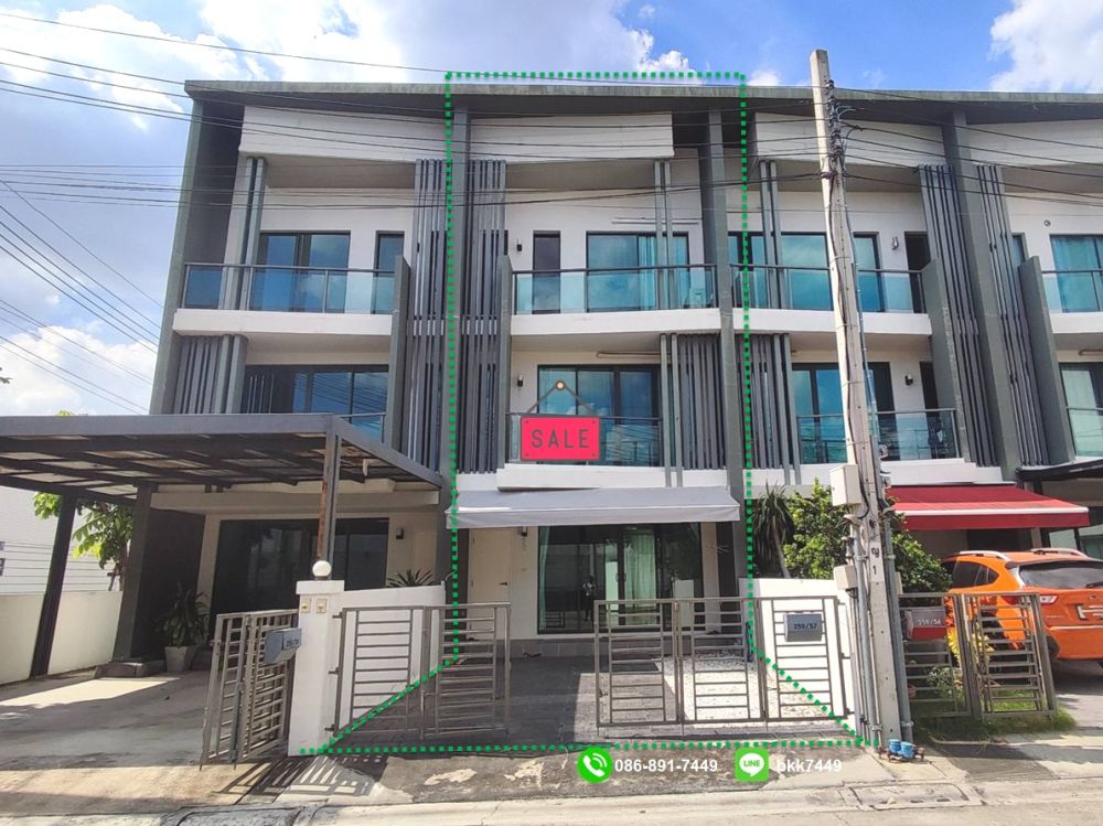 ขายทาวน์เฮาส์ - ขายบ้านทาวน์โฮม 3 ชั้น-เฌอคูน สาทร-ราชพฤกษ์ ซอยสวนผัก ใกล้เซ็นทรัลเวสต์วิลล์ ราชพฤกษ์ เดินทางสะดวกมาก