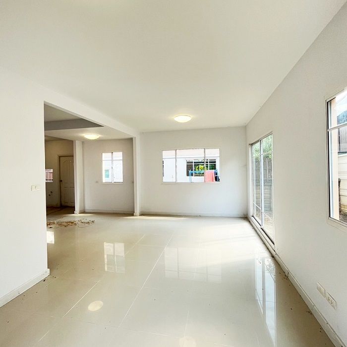 ขายบ้าน - ขายบ้านเดี่ยว57ตรว. หลังริม ม.ภัสสร26 ราชพฤกษ์-ติวานนท์ ถ.345 สภาพดี ต่อรองได้