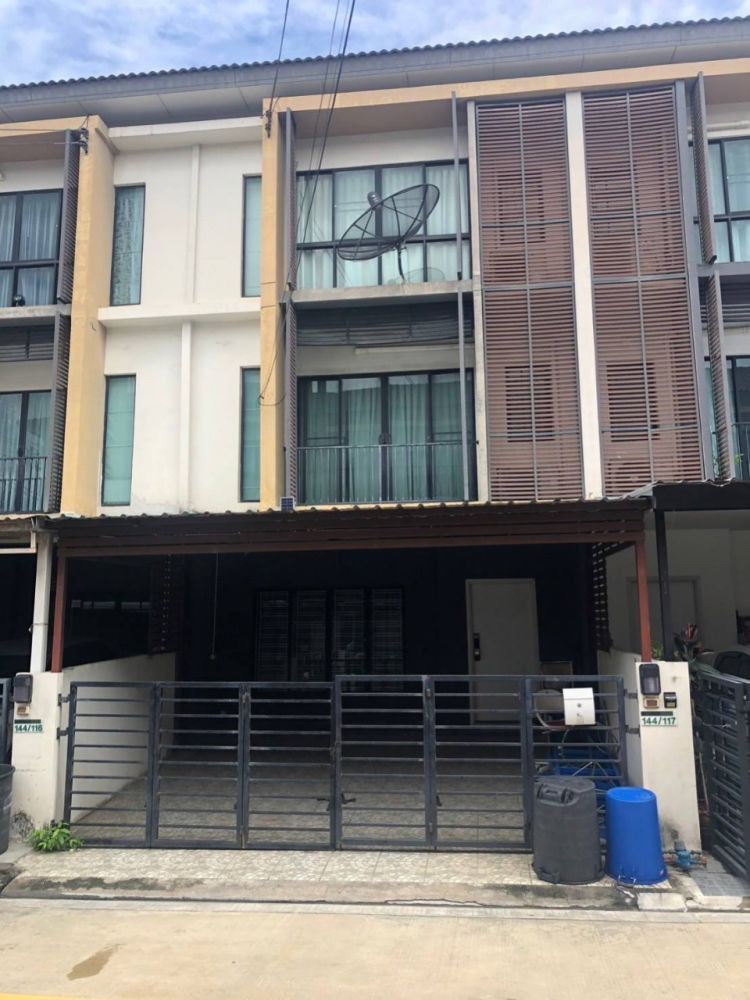 ขายทาวน์เฮาส์ - ขายทาวน์โฮม 3 ชั้น เดอะคอนเนค อัพ 3 วงแหวน-บางแค ใกล้ MRT หลักสอง
