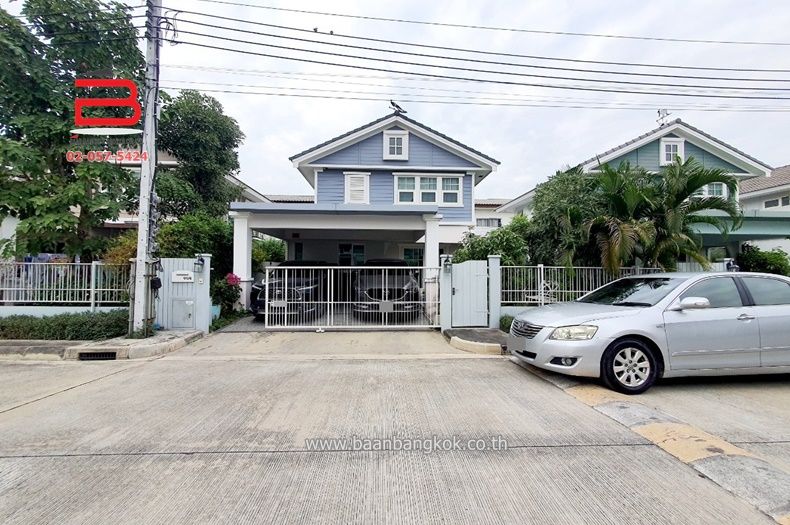 ขายบ้าน - บ้านเดี่ยว หมู่บ้าน ชัยพฤกษ์ จตุโชติ-วัชรพล เนื้อที่ 51 ตรว. ถนนจตุโชติ แขวงออเงิน เขตสายไหม จ.กรุงเทพฯ