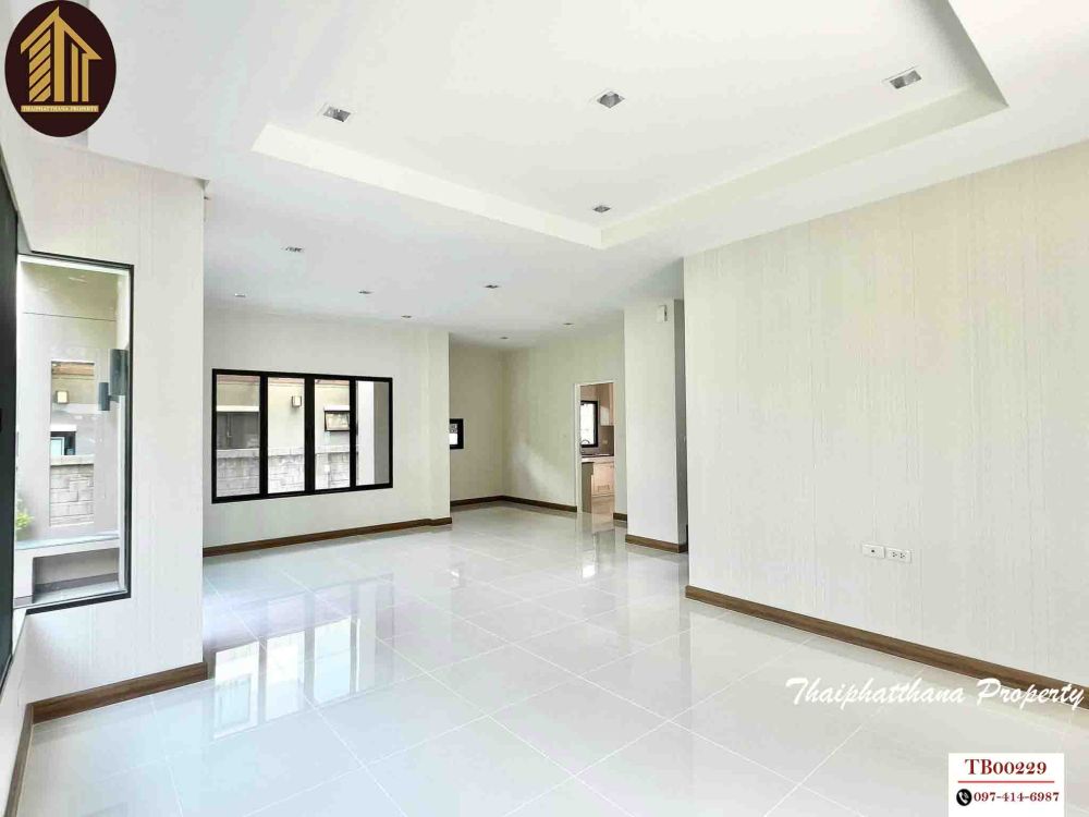 ขายบ้าน - ขายด่วนบ้านเดี่ยว 2 ชั้น เศรษฐสิริ วัชรพล ถนนสุขาภิบาล 5 สายไหม บ้านตกแต่งสวยงาม พร้อมอยู่