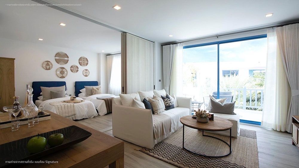 ขายคอนโด - ขายคอนโด 1 ห้อง โครงการ เดอะ เครสท์ ซานโตรา หัวหิน