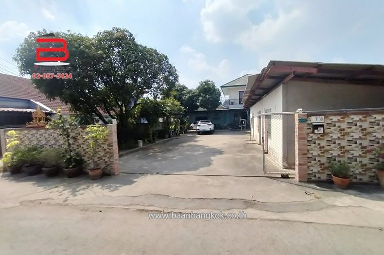 ขายที่ดิน - ที่ดินพร้อมสิ่งปลูกสร้าง ซอยสายไหมพัฒนา (ซ.สายไหม 17) เนื้อที่ 50 ตรว. ถนนเลียบคลองหกวา เขตสายไหม