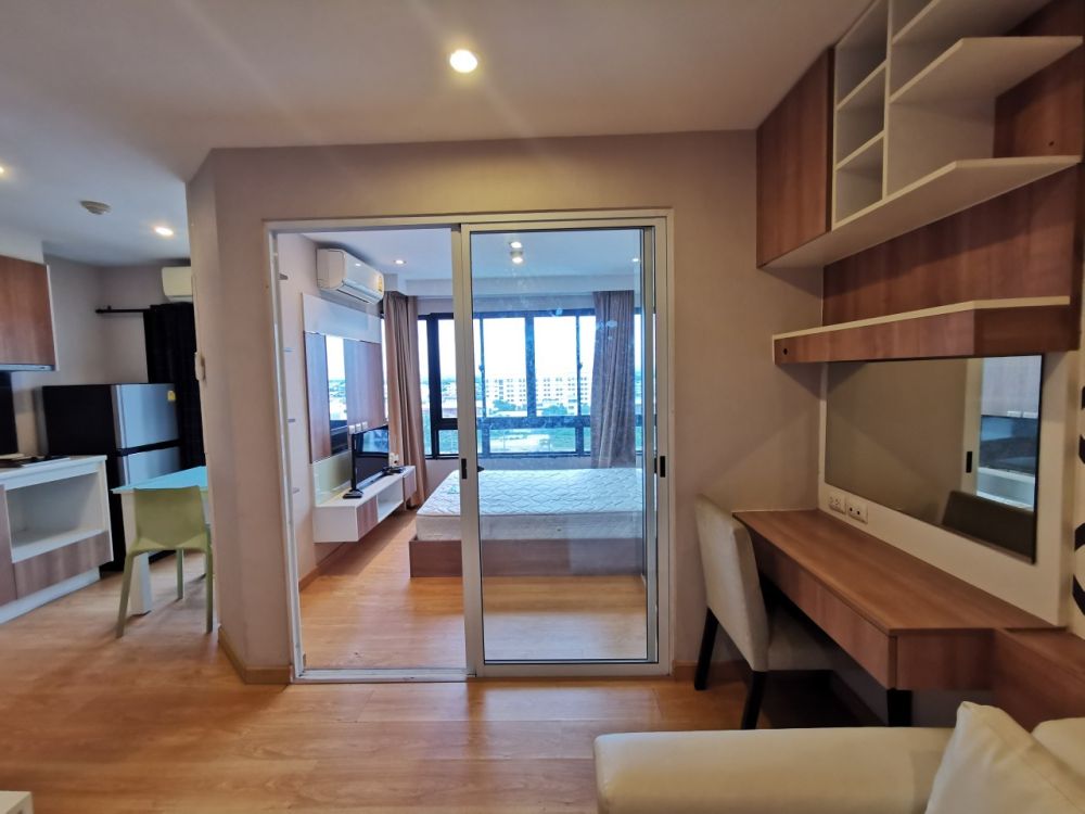 ให้เช่าคอนโด - ปล่อยเช่าคอนโดหรู พลัสคอนโด หาดใหญ่2 ชั้น20 คอนโดติดถนนใหญ่ มีเครื่องซักผ้า