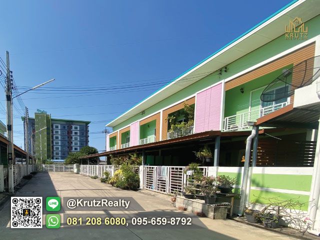 ขายทาวน์เฮาส์ - ขายทาวน์โฮม 2 ชั้น โครงการหมู่บ้านสมปรารถนา 2 ห้องนอน 2 ห้องน้ำ 26 ตารางวา ต.หนองตำลึง อ.พานทอง จ.ชลบุรี