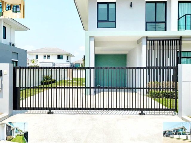 ให้เช่าบ้าน - ให้ช่าบ้านเดี่ยว 2 ชั้น พาร์ค ทะเลสาบ เตรียมอุดมศึกษา สุวินทวงศ์ 3นอน 2น้ำ 2จอดรถ 4แอร์ สวนรอบบ้าน ติดถนน 102ตรว. 140ตรม.