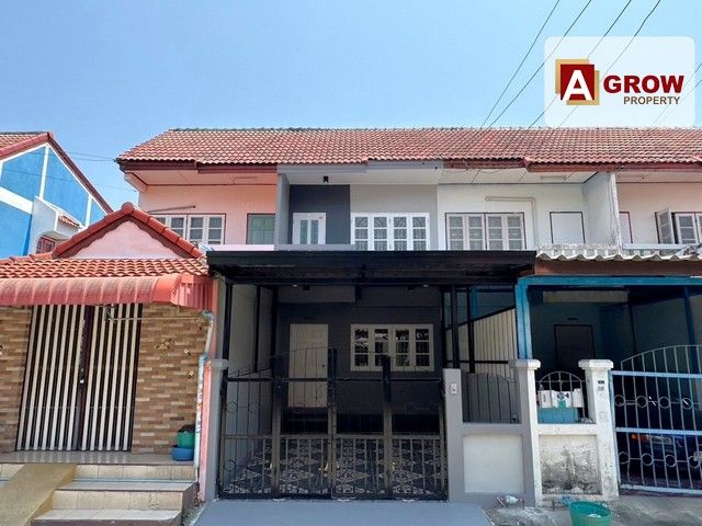 ขายทาวน์เฮาส์ - ม.สยามนิเวศน์ ต้นโครงการ บ้านรีโนเวทใหม่พร้อมเข้าอยู๋