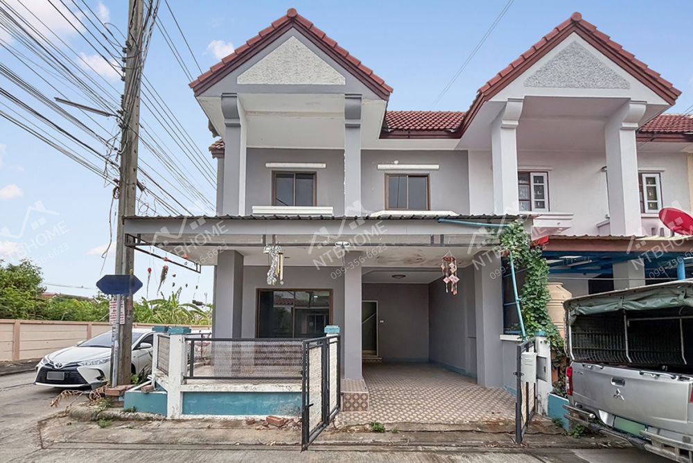 ขายทาวน์เฮาส์ - ทาวน์เฮ้าส์ 2 ชั้น ลภาวัน 12 บางบัวทอง แปลงมุม ต่อเติมครบ ทำเลดีเดินทางสะดวก