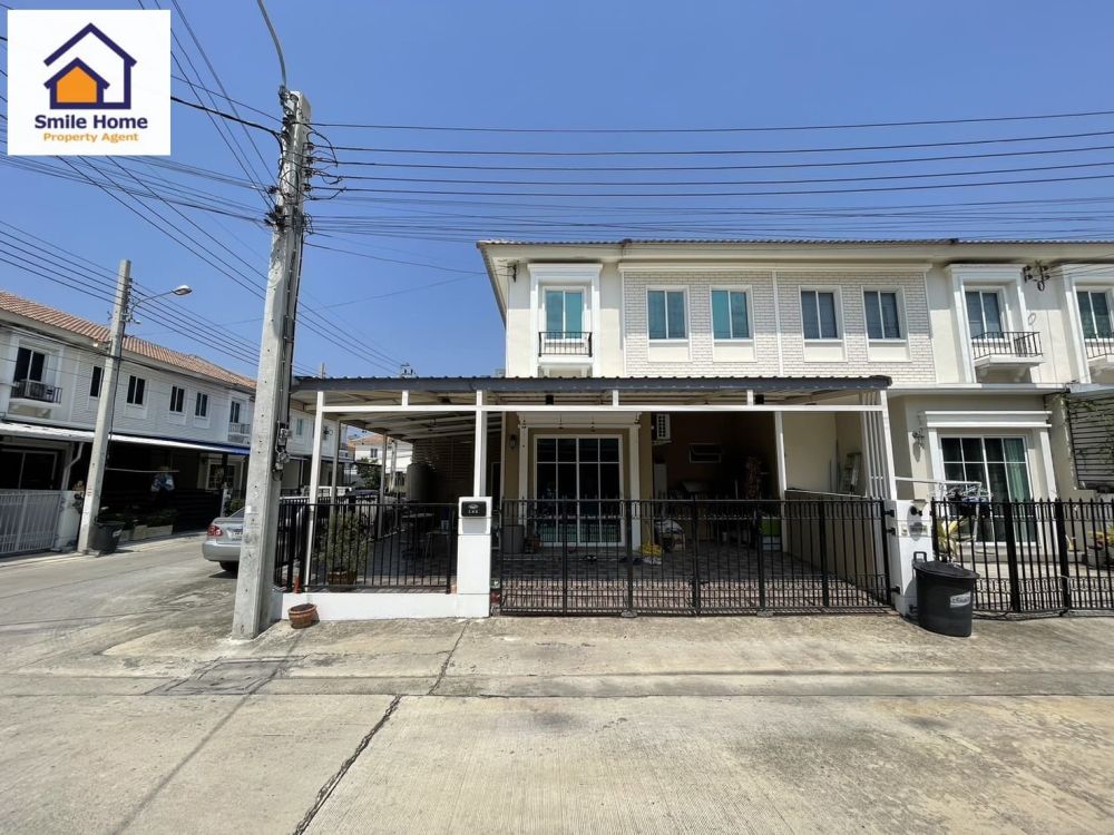 ขายทาวน์เฮาส์ - ขายทาวน์โฮมหลังริมเหมาะค้าขาย Pruksa Ville Bangna - ABAC พฤกษาวิลล์ บางนา - เอแบค