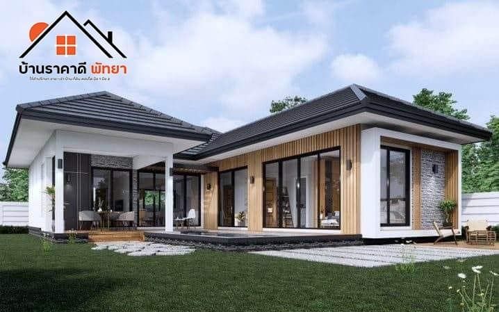 ขายบ้าน - เปิดจอง บ้านเดี่ยวสร้างใหม่ พิกัด ห้วยใหญ่-พัทยา หลังวัดห้วยใหญ่ ใกล้มอเตอร์เวย์เดินทางสะดวก