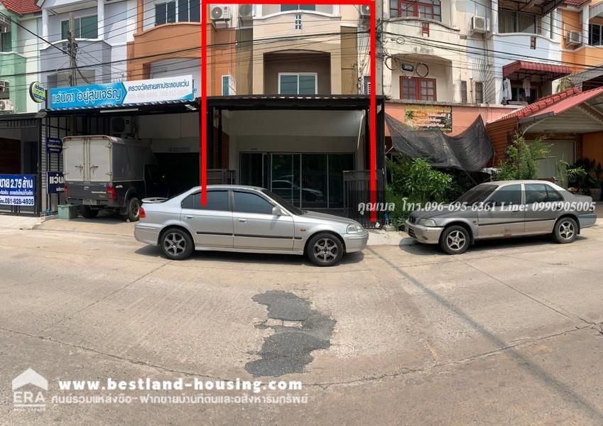 ขายทาวน์เฮาส์ - หมู่บ้านสวีทโฮมปาร์ค อาคารพาณิชย์ 3 ชั้น พร้อมเปิดกิจการ สวย บรรยากาศดี ราคาถูก