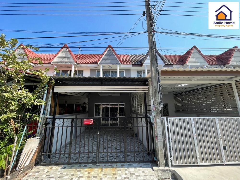 ขายทาวน์เฮาส์ - ขายชุติมา แพรกษา ซ.มังกร รีโนเวทพร้อมอยู่