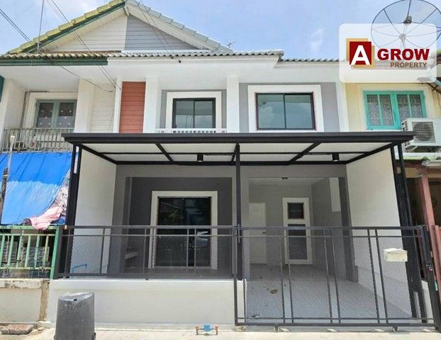 ขายทาวน์เฮาส์ - หมู่บ้านพฤกษา16 บางใหญ่-ซอยกันตนา บ้านรี้โนเวทใหม่พร้อมเข้าอยู่