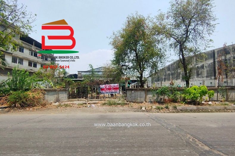 ขายที่ดิน - ที่ดิน เนื้อที่ 2-3-33 ไร่ ซอยเทศบาลบางปู(โรงฟอกหนังกม.30) ต.ท้ายบ้าน อ.เมือง จ.สมุทรปราการ