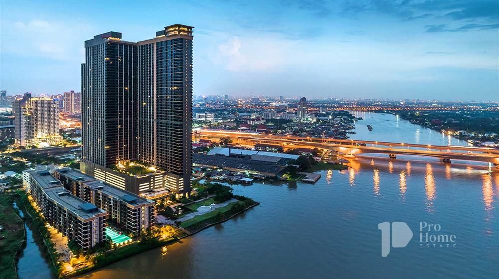 ขายคอนโด - ขายคอนโดถูกที่สุด วิวแม่น้ำ ติดริมแม่น้ำเจ้าพระยา โครงการ โพลิแทนรีฟ สนามบินน้ำ