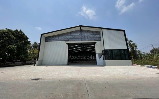 ให้เช่าโรงงาน / โกดัง - ให้เช่าโกดัง พื้นที่ 800 ตร.ม. ย่านติวานนท์ ปากเกร็ด ใกล้เมืองทอง