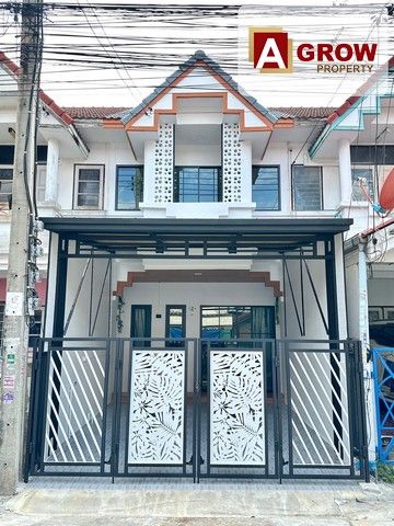 ขายทาวน์เฮาส์ - ม.มนชญา1 สายไหม21 บ้านรีโนเวทใหม่พร้อมอยู่ แถมเฟอร์นิเจอร์ พร้อมใช้ ตกแต่งไว้อย่างสวยงาม ทำบ้านเหมือนอยู่เอง สวยพร้อมอยู่