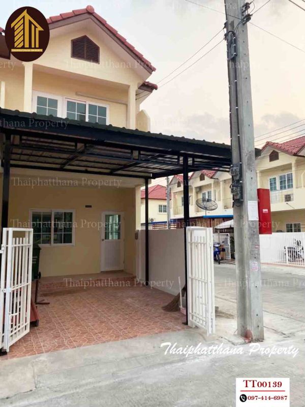 ขายทาวน์เฮาส์ - ทาวน์เฮ้าส์ 2 ชัน ม.เฟื่องฟ้า 17 เฟส 2 ซองมังกร เทพารักษ์ บางพลี สมุทรปราการ