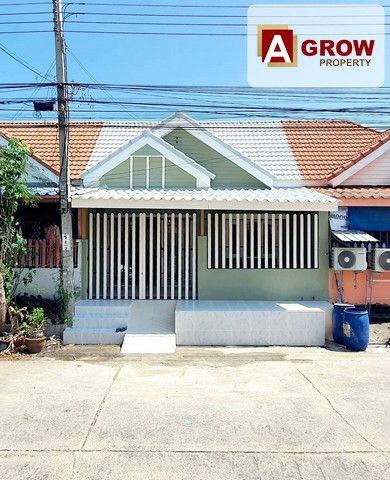 ขายทาวน์เฮาส์ - หมู่บ้านพี.เค. การ์เด้นท์ ประชาอุทิศ 90 บ้านรีโนเวทพร้อมอยู่