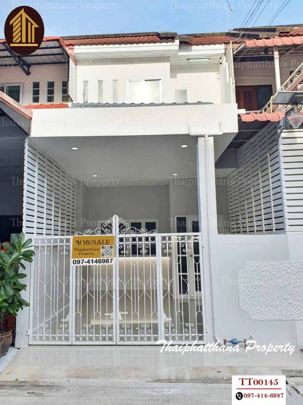 ขายทาวน์เฮาส์ - ทาวน์เฮ้าส์ 2 ชั้น สมใจวิลเลจ สวนหลวง ร.9 ประเวท รีโนเวทใหม่ทั้งหลัง