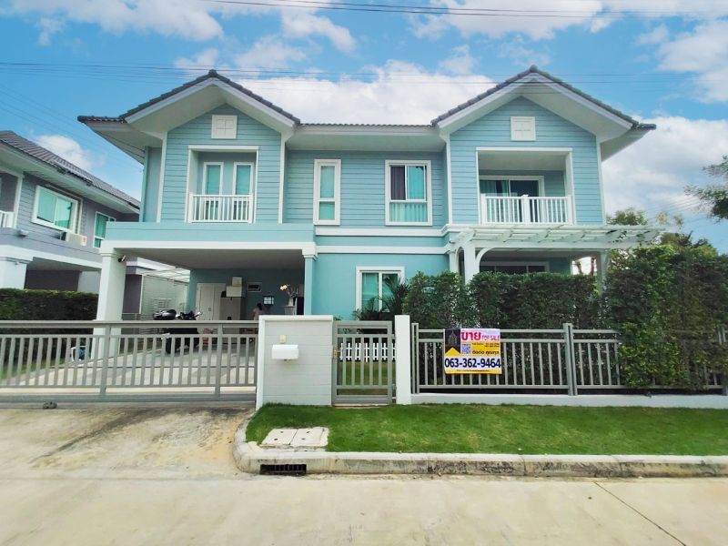 ขายบ้าน - บ้านเดี่ยว บุราสิริ ปัญญาอินทรา บางชัน คลองสามวา กรุงเทพมหานคร บ้านหลังมุม ตกแต่งสวยพร้อมเข้าอยู่