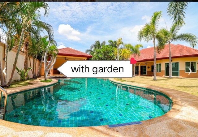 ให้เช่าบ้าน - ใหญ่กว้างมาก 6น้ำ 6แอร์ รร.นานาชาติรีเจ้นท์ พัทยา ให้เช่าพูลวิลล่า 5นอน สระว่ายน้ำ 205ตรว. 355ตรม.จอดรถได้หลายคัน หาดกระทิงลาย