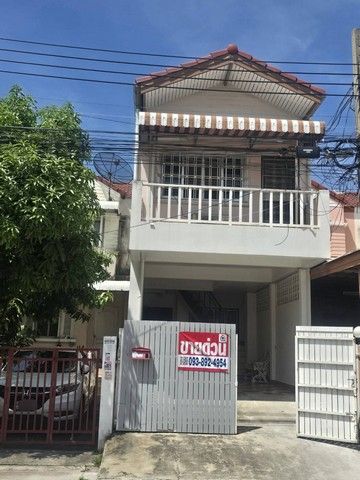 ขายทาวน์เฮาส์ - ขายทาวน์เฮ้าส์ 2 ชั้น หมู่บ้านมัณฑนานิเวศน์ บางพลี สมุทรปราการ ใกล้มหาลัยหัวเฉียว