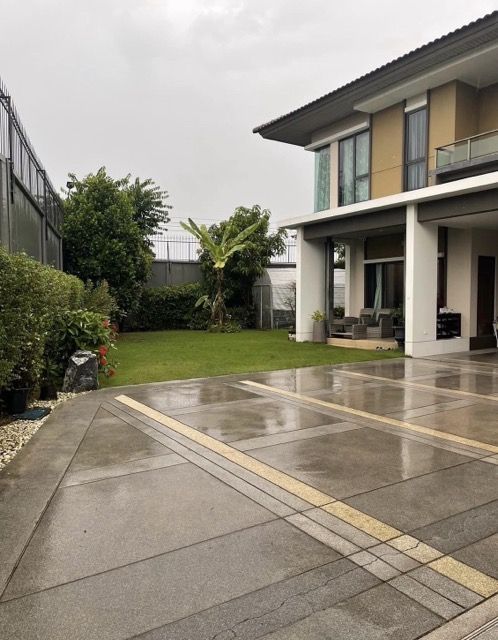 ขายบ้าน - ขายบ้านเดี่ยว 2 ชั้น เนื้อที่ 97.1 ตร.วา โครงการบุราสิริ-ราชพฤกษ์ 345 บ้านหลังริม พื้นที่ข้างบ้านกว้างมีสนามหญ้า ตรงข้าม โรบินสันราชพฤกษ์