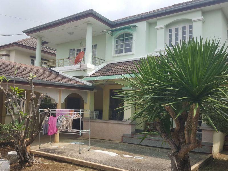 ขายบ้าน - ขายบ้านลัดดารมย์ 117 ตร.วาทำเลใกล้สถานีรถไฟฟ้าMrt ไทรม้า