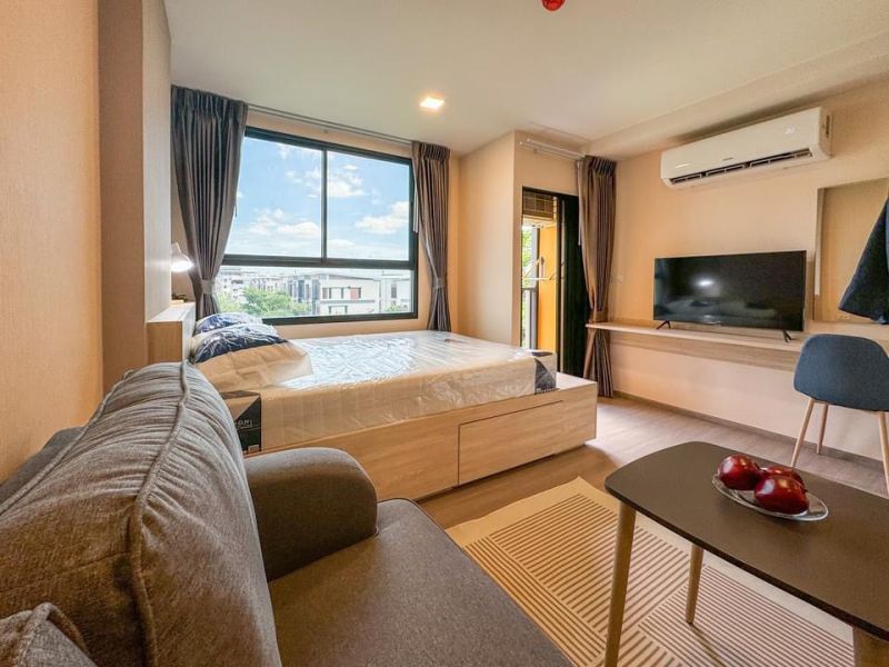 ขายคอนโด - ขาย คอนโด เดอะมูฟ บางแค ห้องมุม มือ 1 สวย พร้อมเข้าอยู่ BTSบางแค 380 เมตร