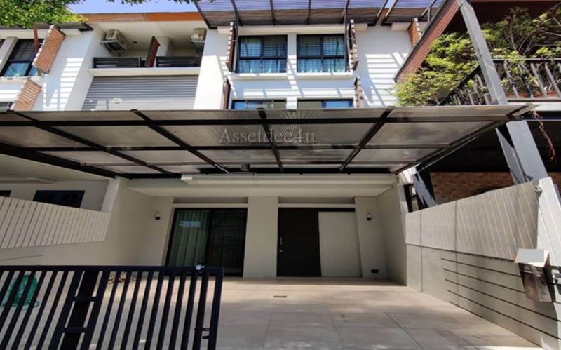 ให้เช่าทาวน์เฮาส์ - ให้เช่าทาวน์โฮม 3 ชั้น อารียา แมนดารีน่า สุขุมวิท77 พื้นที่ 20 ตารางวา บ้านสวย เฟอร์นิเจอร์ครบ