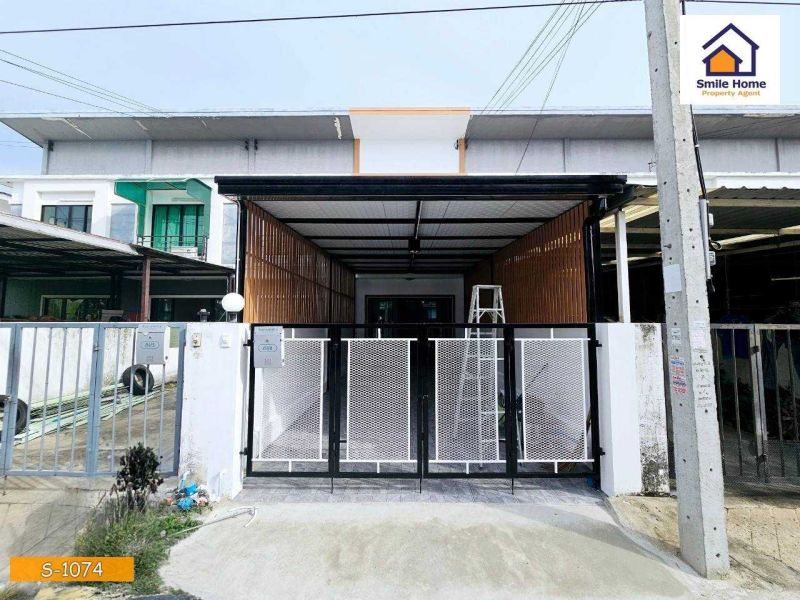 ขายทาวน์เฮาส์ - ขายทาวน์เฮาส์ ธัญดาพาร์ควิว4 แพรกษา ใกล้นิคมบางปู