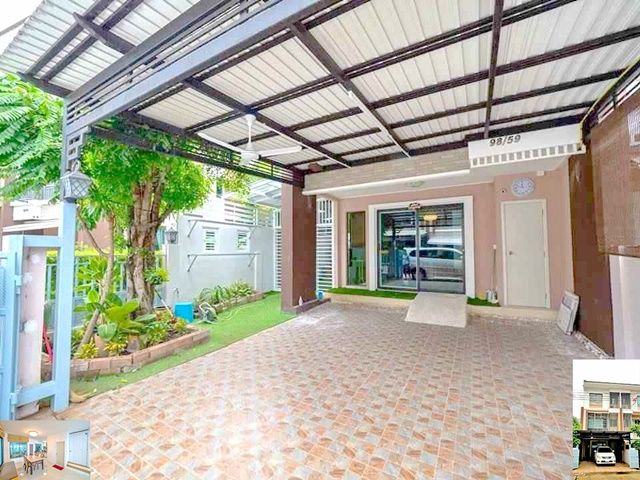 ให้เช่าทาวน์เฮาส์ - อ่อนนุช30-36 MRT ศรีนุช 2กม. ให้เช่าทาวน์เฮาส์ 3 ชั้น หันทิศใต้ แปลงมุม 32ตรว. 170ตรม. ลมพัดเย็นสบาย ทำเลดี 4นอน 5น้ำ 3จอดรถ 5แอร์