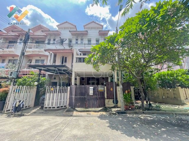 ขายทาวน์เฮาส์ - ทาวน์เฮ้าส์ บ้านริมสวน ดอนเมือง ประชาอุทิศ 12 หลังริม ขายถูก