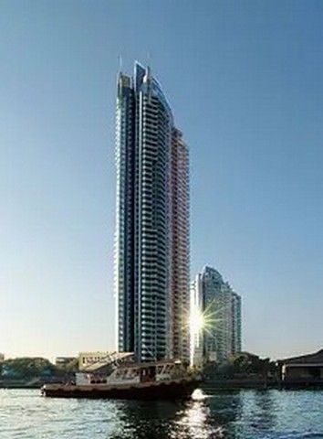 ขายคอนโด - ขาย คอนโดริมแม่น้ำเจ้าพระยา WATERMARK CHAOPHRAYA ตึกb ชั้น18 วิวสะพานสาธร