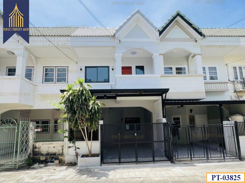 ขายทาวน์เฮาส์ - ขายบ้านทาวน์เฮ้าส์ บัวทองธานี ตกแต่งใหม่พร้อมอยู่ บางบัวทอง-นนทบุรี