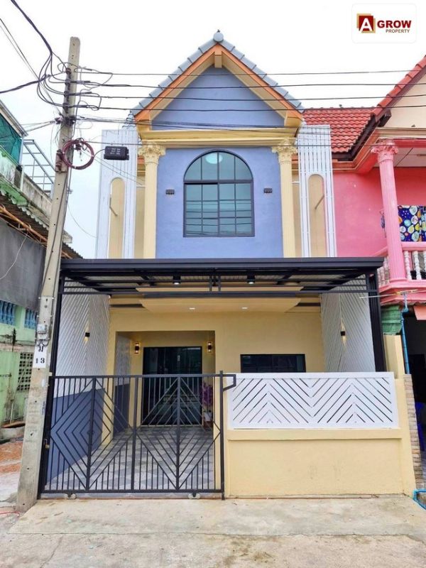 ขายทาวน์เฮาส์ - ม. กู๊ดวิลล่า เลียบวารี47 มีบ้านแมวเอาใจสาวก #ทาสแมว ตกแต่งน่ารัก แถมฟรีเฟอร์นิเจอร์