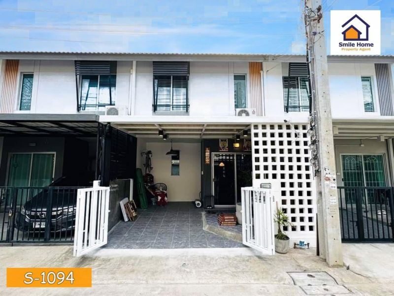 ขายทาวน์เฮาส์ - ขายบ้านพฤกษา87/2 ศรีนครินทร์-บางนา ต่อเติมพร้อมเข้าอยู่
