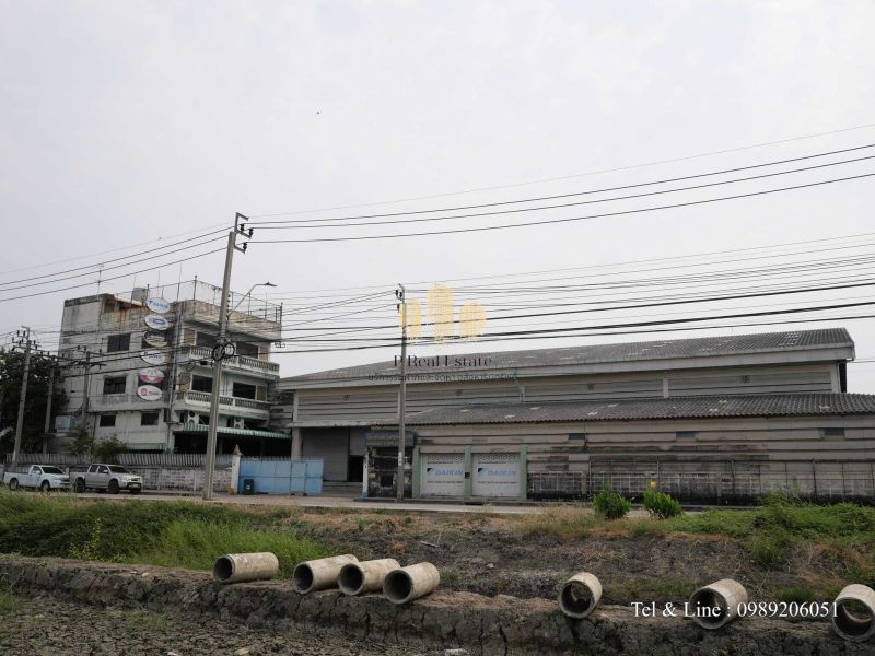 ให้เช่าโรงงาน / โกดัง - ให้เช่าโกดัง/ออฟฟิศ พระราม 2 แขวงแสมดำ เขตบางขุนเทียน กรุงเทพฯ พื้นที่ 1,815 ตร.ม.