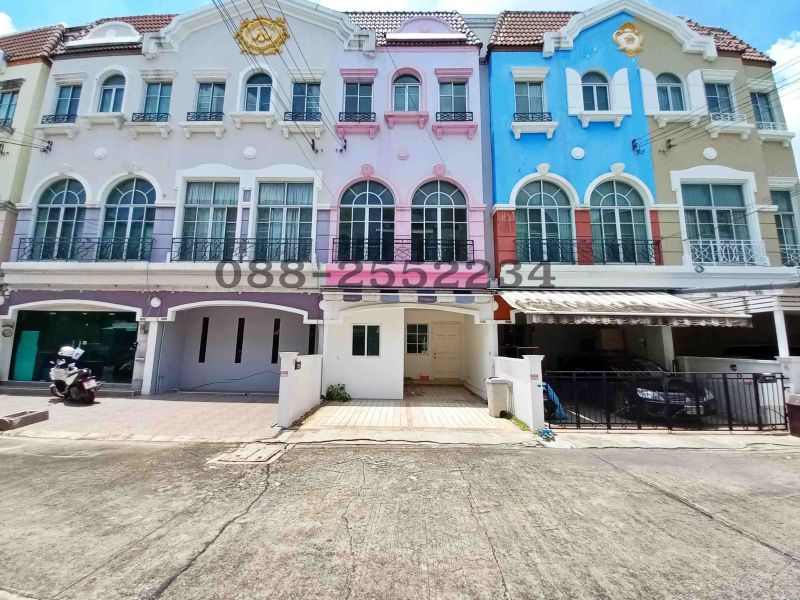 ขายทาวน์เฮาส์ - ขายทาวน์โฮม 3 ชั้น บ้านกลางเมือง Luzern สุขุมวิท-อ่อนนุช