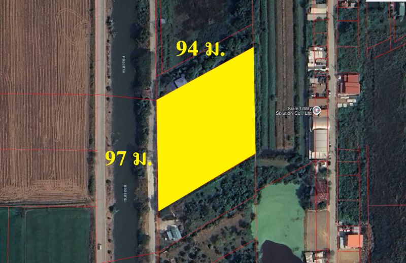 ขายที่ดิน - ขายที่ดินเปล่า 5 ไร่ คลองหลวง คลองสาม ปทุมธานี ราคาพิเศษ